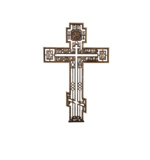 Крест литой чугунный КВ