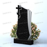 Вертикальные памятники из гранита с простой формой
