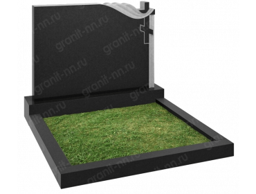 Горизонтальные памятники с формой