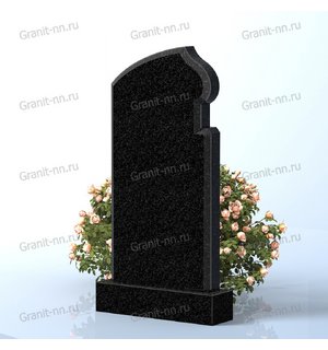 Вертикальный памятник из гранита (облик мечети)