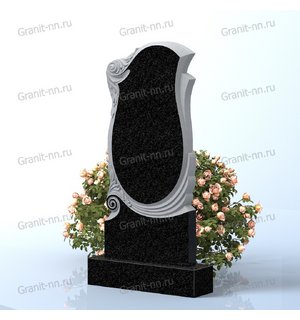 Вертикальный памятник из гранита (небесные врата)