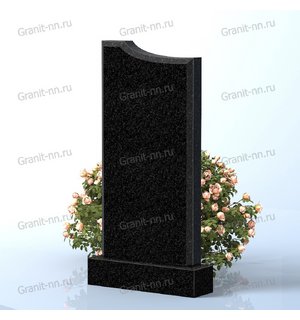 Вертикальный памятник из гранита (Оазис покоя)