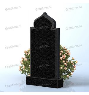 Вертикальный памятник из гранита (память Мечети)
