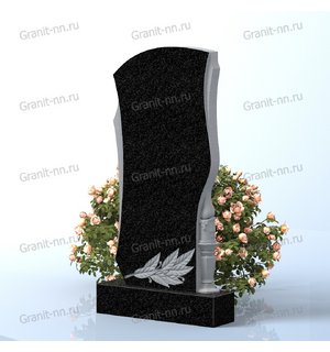 Вертикальный памятник из гранита (Пауза времени)