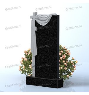 Вертикальный памятник из гранита (Взлетевший к небу)