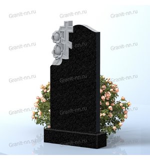 Вертикальный памятник из гранита (Эхо)