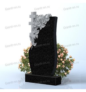 Вертикальный памятник из гранита (Не вернуть)