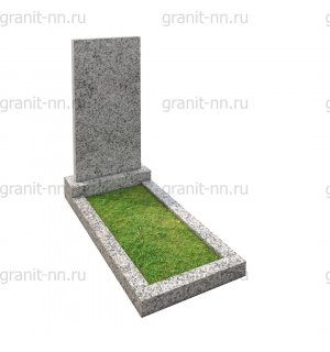 Классический вертикальный памятник из Камбулатовского гранита